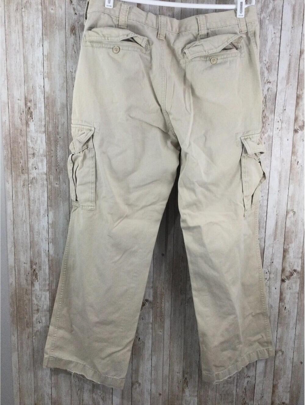 Vtg Y2K Old Navy Baggy Loose Fit Carpenter Pants Fit 36X32 skater street cargo - Picture 3 of 6
